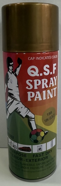 QSF Spray Paint 18K Gold #188